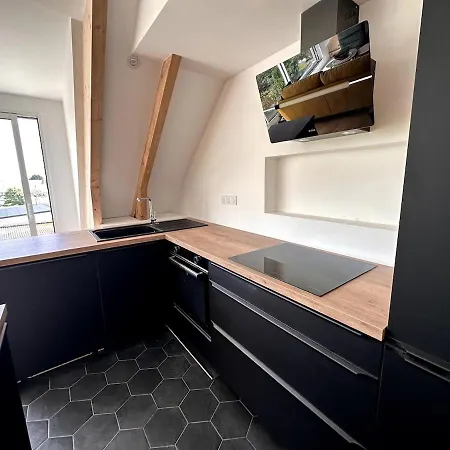 Beautiful New T3 Duplex Sea View * Etel